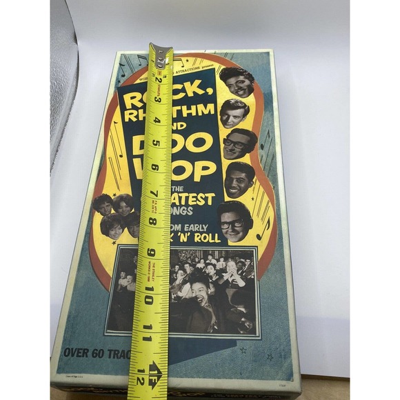 WQED Rhino Attractions Rock, Rhythm & Doo Woo Rock n Roll Retro CD Set - Picture 8 of 8